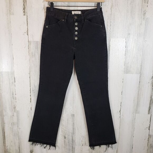 We the Free Frayed Hem Jeans Sz 25 - Picture 2 of 7